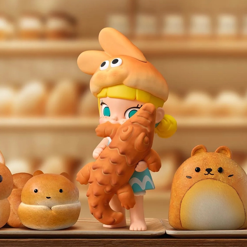 POP MART Molly Carb Lover Series (Crocodile Bread)